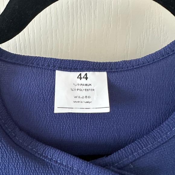 Modanisa Blue Maxi Dress - Picture 4 of 4